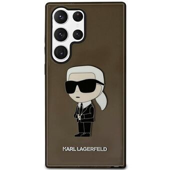 Karl Lagerfeld KLHCS23LHNIKTCK S23 Ultra S918 svart/svart hardcase Ikonik Karl Lagerfeld