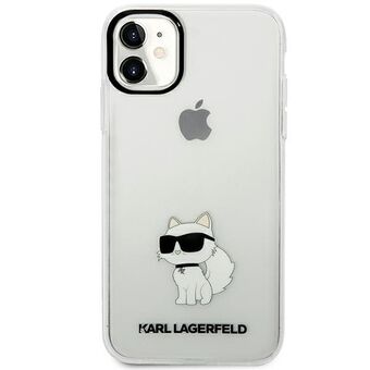 Karl Lagerfeld KLHCN61HNCHTCT iPhone 11 / Xr 6.1" gjennomsiktig hardcase Ikonik Choupette
