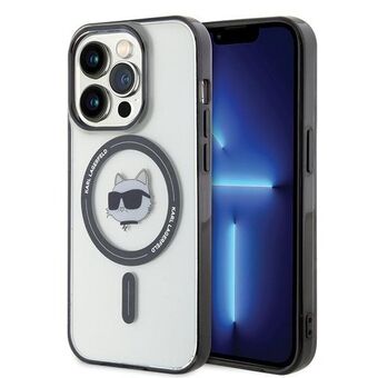 Karl Lagerfeld KLHMP15LHCHNOTK iPhone 15 Pro 6.1" gjennomsiktig hardcase IML Choupette`s Head MagSafe