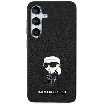 Karl Lagerfeld KLHCSA55GKNPSK A55 A556 czarny/svart hardcase Fast Glitter Ikonik Logo Metal Pin