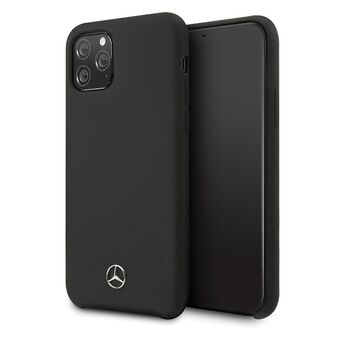 Mercedes MEHCN58SILBK iPhone 11 Pro hardcase svart/svart silikonlinje