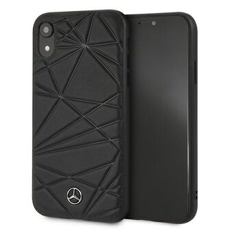 Mercedes MEPERHCI61QGLBK iPhone Xr svart/svart hardcase Twister