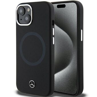 Mercedes MEHMP15S23SCMK iPhone 15 6.1" svart hardcase Silikon Bicolor MagSafe