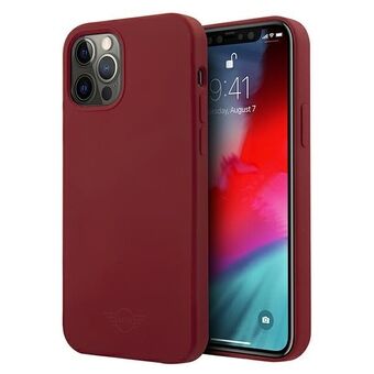 Mini MIHCP12MSLTRE iPhone 12/12 Pro 6,1" rødt/rødt hardt deksel Silikon Tone On Tone