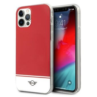 Mini MIHCP12LPCUBIRE iPhone 12 Pro Max 6,7" rød/rød hardt deksel Stripe Collection