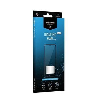 MS Diamond Glass Edge Lite FG iPhone 12 Mini 5,4" svart/svart Full Glue