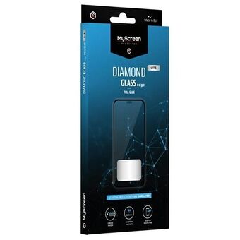 MS Diamond Glass Small Edge Oppo A16 / A16s A16K Full Adhesive Black