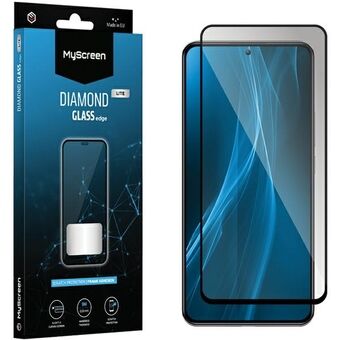 MS Diamond Glass Edge Lite FG Huawei Nova 11 sort/svart Hellim