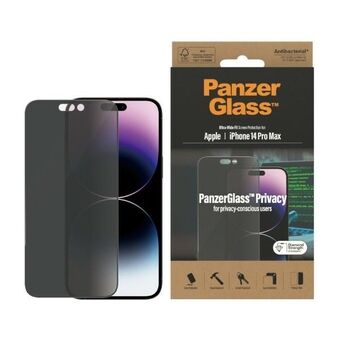 PanzerGlass Ultra-Wide Fit iPhone 14 Pro Max 6,7" Personvernskjermbeskyttelse Antibakteriell P2774