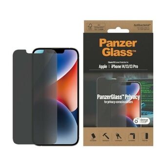 PanzerGlass Classic Fit iPhone 14 / 13 Pro / 13 6,1" Personvernskjerm Antibakteriell P2767