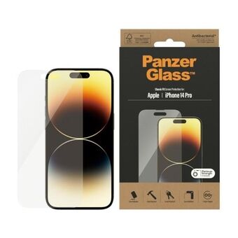 PanzerGlass Classic Fit iPhone 14 Pro 6,1" skjermbeskyttelse antibakteriell 2768