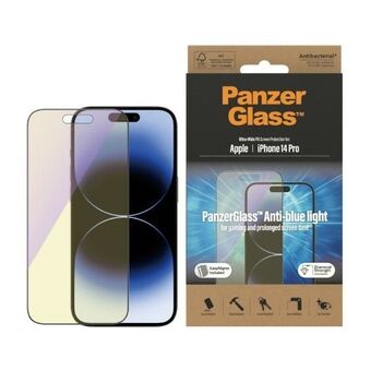 PanzerGlass Ultra-Wide Fit iPhone 14 Pro 6,1" Skjermbeskyttelse Antibakteriell Enkel plassering inkludert Anti-blått lys 2792