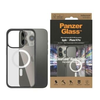 PanzerGlass ClearCase MagSafe iPhone 14 Pro 6,1" Antibakteriell svart/svart 0414