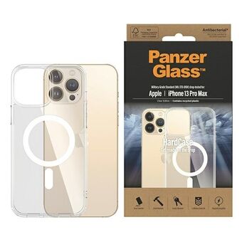 PanzerGlass HardCase iPhone 13 Pro Max 6,7" MagSafe, antibakteriell, militærklasse, gjennomsiktig 0431.