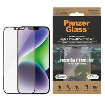 PanzerGlass Ultra-Wide Fit iPhone 14 Plus / 13 Pro Max 6,7" skjermbeskytter CamSlider Antibakteriell Easy Aligner inkludert 2797