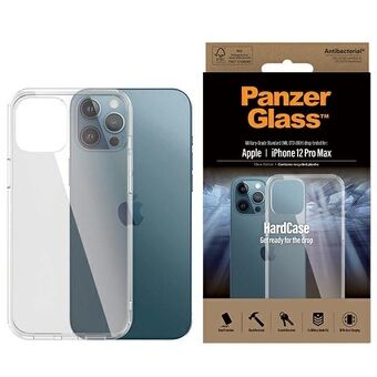 PanzerGlass ClearCase for iPhone 12 Pro Max Antibakteriell Militær kvalitet, gjennomsiktig 0425.