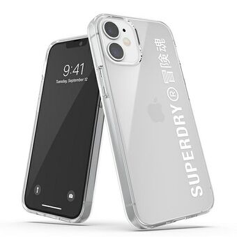 SuperDry Snap iPhone 12 Mini Klar Deksel Hvit 