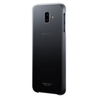 Deksel til Samsung EF-AJ610CB J6 Plus 2018 J610 svart / svart graderingsdeksel