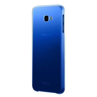 Deksel Samsung EF-AJ415CL J4 Plus 2018 J415 blå/blå graderingsdeksel