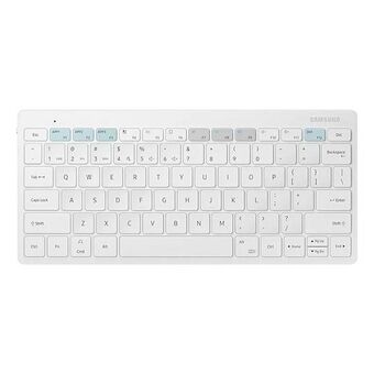 Bluetooth-tastaturet Samsung EJ-B3400UW Keyboard Trio 500 i hvitt