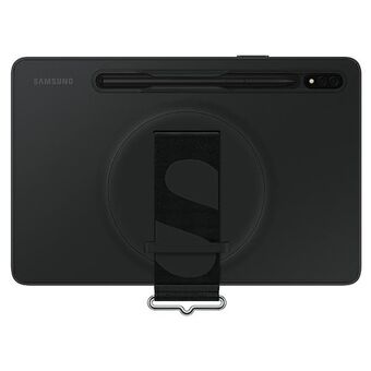 Etuiet Samsung EF-GX700CB Tab S8 svart/sort Stroppdeksel