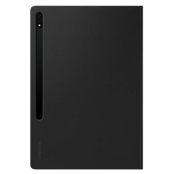 Deksel til Samsung EF-ZX800PB Tab S8 + svart / svart Note View-deksel
