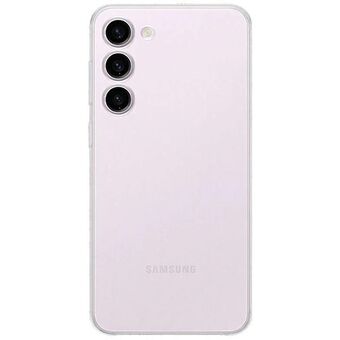 Etuiet Samsung EF-QS916CT S23+ S916 er gjennomsiktig Clear Cover.
