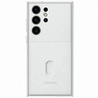 Etui Samsung EF-MS918CW S23 Ultra S918 hvit/hvitt Ramme Deksel