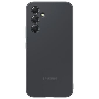 Etui Samsung EF-PA546TBEGWW A54 5G A546 svart/svart Silikonomslag