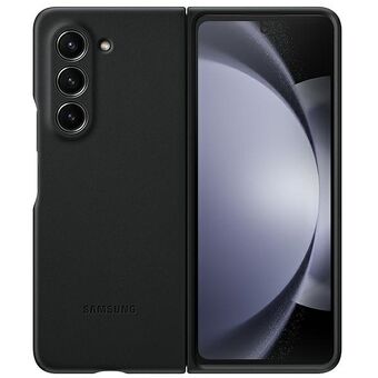 Etuiet Samsung EF-VF946PBEGWW Z Fold5 F946 svart/svart Eco-skinnveske