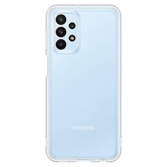 Etuiet for Samsung EF-QA256CTEGWW A25 5G A256 er gjennomsiktig/transparent Clear Cover.