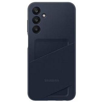 Etui for Samsung EF-OA256TBEGWW A25 5G A256, svart-blått deksel med kortspor