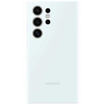 Etui Samsung EF-PS928TWEGWW S24 Ultra S928 hvit/hvit silikonveske