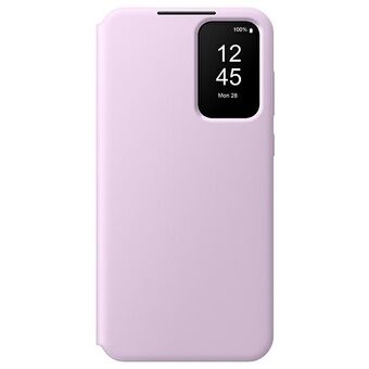 Etuiet for Samsung EF-ZA556CVEGWW A55 5G A556 lawenda/lavender Smart View Wallet Case.