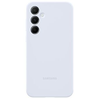 Etui Samsung EF-PA556TLEGWW A55 5G A556 blått silikondeksel