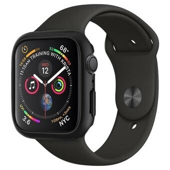Spigen Thin Fit Apple Watch 4/5/6//7/SE 44/45mm svart/svart 062CS24474