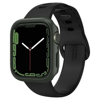 Spigen Thin Fit Apple Watch 7 45mm grønn / militærgrønn ACS04175