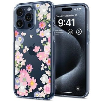 Spigen Liquid Crystal iPhone 15 Pro 6.1" blomst ACS06558