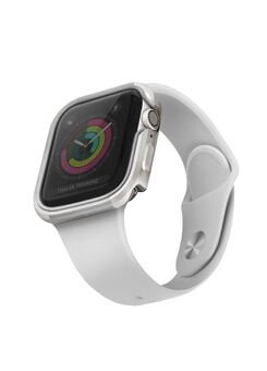 UNIQ veske til Valencia Apple Watch Series 4/5/6 / SE 40mm. sølv / titansølv