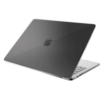UNIQ-etuiet Husk Pro Claro for MacBook Air 13" (2020) i fargen grå/røyksvart.