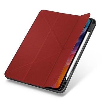 UNIQ-deksel til Transforma Rigor iPad Air 10.9 (2020) rød / korallrød Atnimicrobiel
