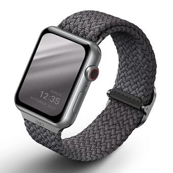 UNIQ Aspen Apple Watch 40/38 / 41mm Flettet grå / granittgrå