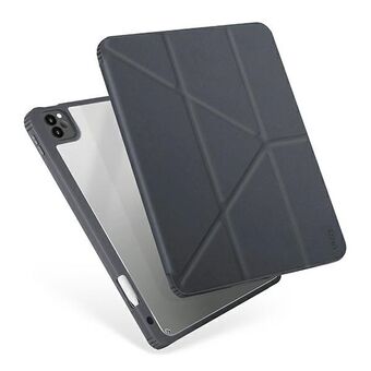 UNIQ-etui for Moven iPad Pro 11" (2021/2020), antimikrobiell, grå/kullgrå.