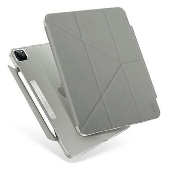 UNIQ-deksel Camden iPad Pro 11 "(2021) grå / fossil grå Antimikrobiell