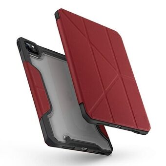UNIQ-deksel for Trexa iPad Pro 11 "2021/2020 Antimikrobiell rød / rød