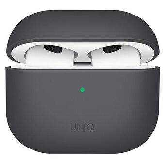UNIQ etui Lino AirPods 3. generasjon. Silikon grå/askengrå