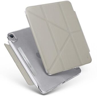 UNIQ-deksel Camden iPad Mini (2021) grå / fossilgrå Antimikrobiell