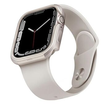 UNIQ-etui Valencia for Apple Watch Series 4/5/6/7/8/9/SE/SE2 40/41mm. Starlight.