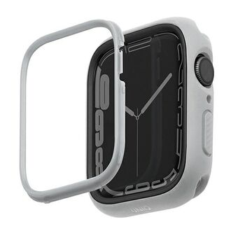 UNIQ-etui Moduo for Apple Watch Series 4/5/6/7/8/9/SE/SE2 44/45mm i kredowy-szary/chalk-grey.