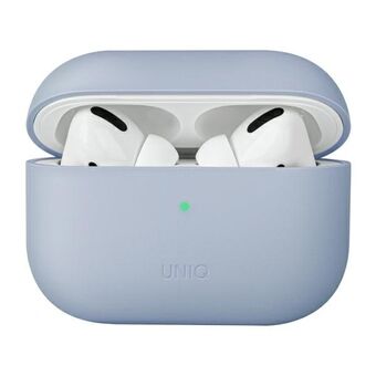 UNIQ veske Lino AirPods Pro Silikon blå/arktisk blå